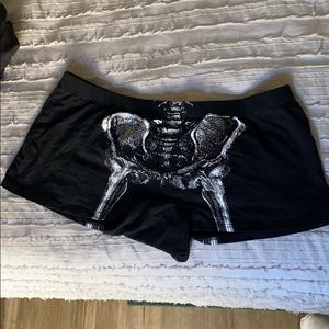 Dolls kill skeleton shorts